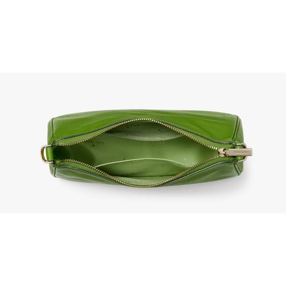 New Kate Spade Rosie Shoulder Bag Pebbled Leather Turtle Green - Picture 4 of 5